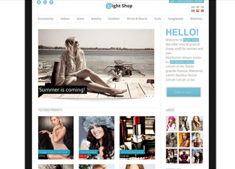 image of @ight Shop Template